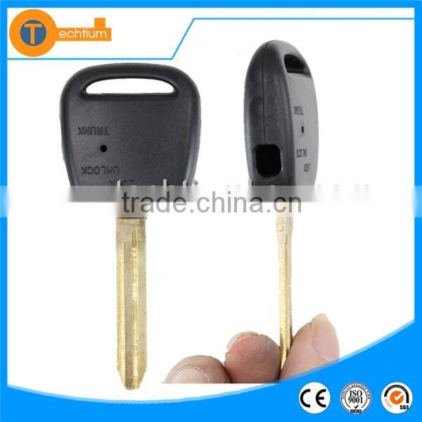 remote key with side light button car key blanks wholesale blank key cover case shell for Toyota corolla 2008 prius RAV4