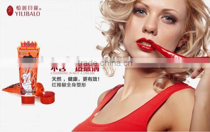 Hot sale 85ml Hot chilli & coffee weight loss body slimming cream