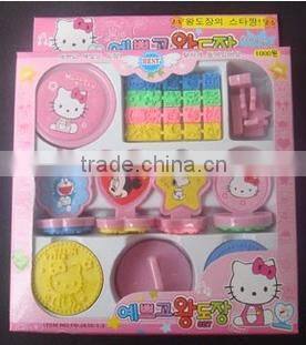 kids silicone rubber sheet for stamps