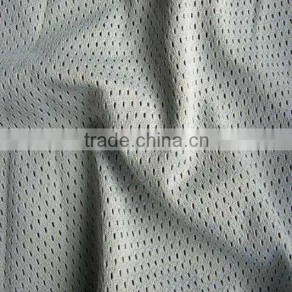 100% Polyester Mesh Jersey Fabric for Sportswear