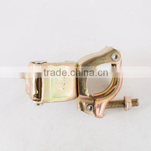 Pressed Scaffolding Pipe Swivel Coupler t bolt Fixed Couplers