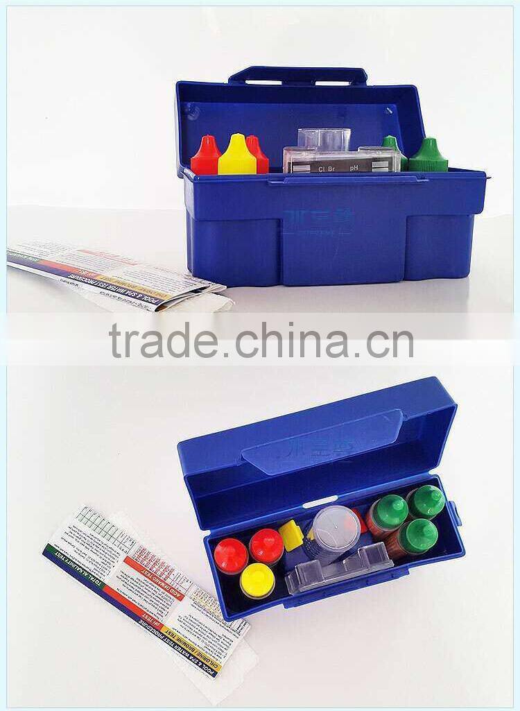 2016 Poolstar pool multipurpose test strips , ph cl test strips pool, ph alkaline test strips