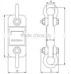 Wireless Dynamometer With Wireless Indicator Load Cell
