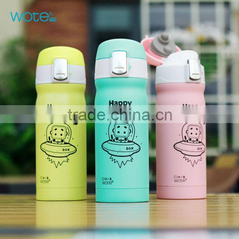 High quality sport 350ml japanese stainless steel double wall vaccum flask