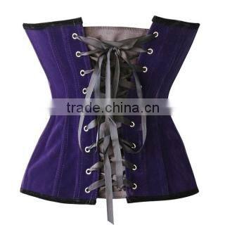 new design 2016 alibaba fashion women plus size corset purple slimming waist trainer corset bodysuit shaper sexy corset