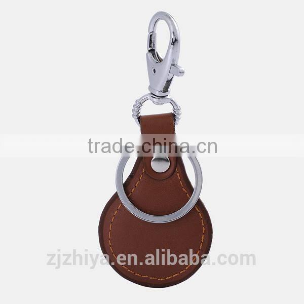 New style religious custom leather keychain