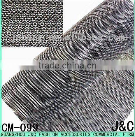 24*40 gun color metal beads chain hot fix sheet