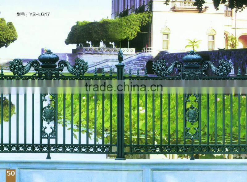 2016 New Product single wrought iron entry doors/Garden Arch Gate, Aluminum Gate