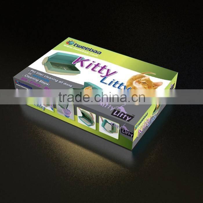 Cat litter plastic box - Kitty litty just Lift-Sift-Flip 3 step for all