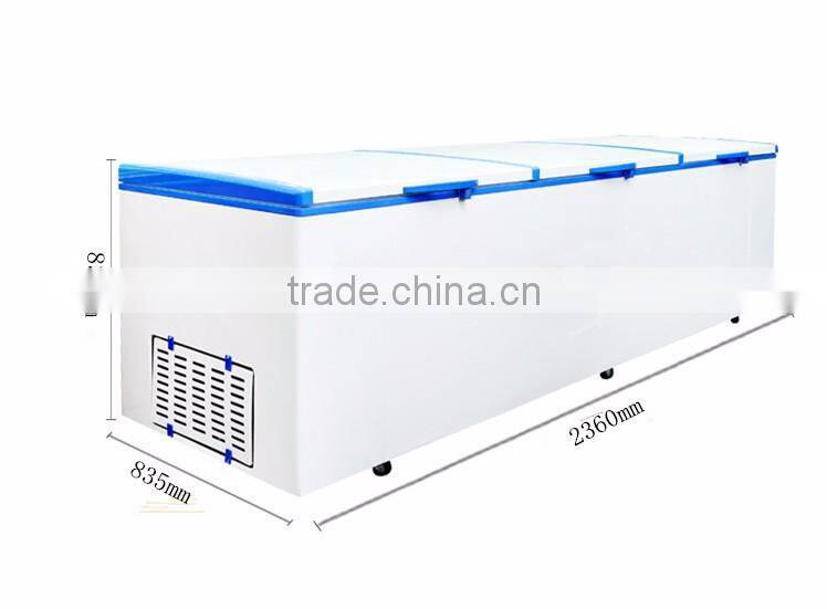 Single temperature Top open chest freezer 1000L