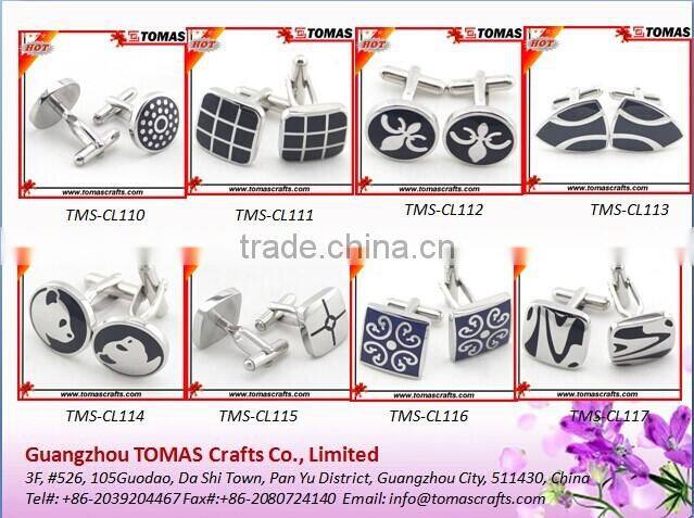 Custom Silver Cufflink Wholesale Bulk Cufflinks