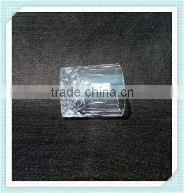 Lead free crystal whiskey glass diamond whiskey glass for sale
