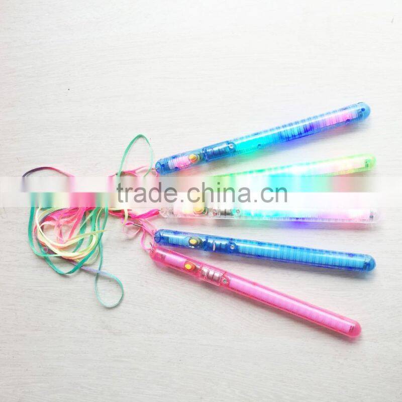 Customization led flashing stick,party cheering led light up stick for sale