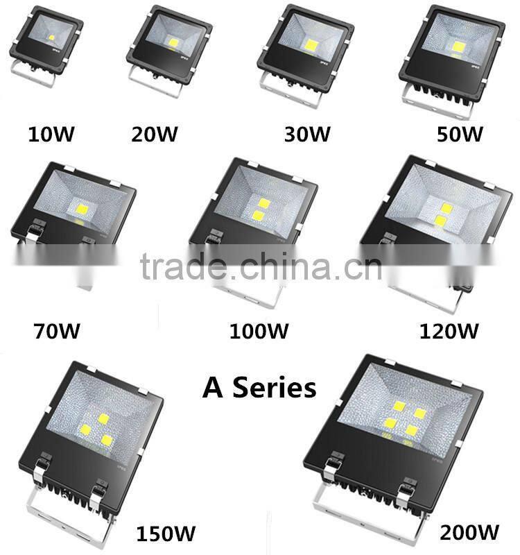 2016 Hot sell Outdoor lighting waterproof ip65 led flood light 10000lumens COB led 100W 3 Years warranty