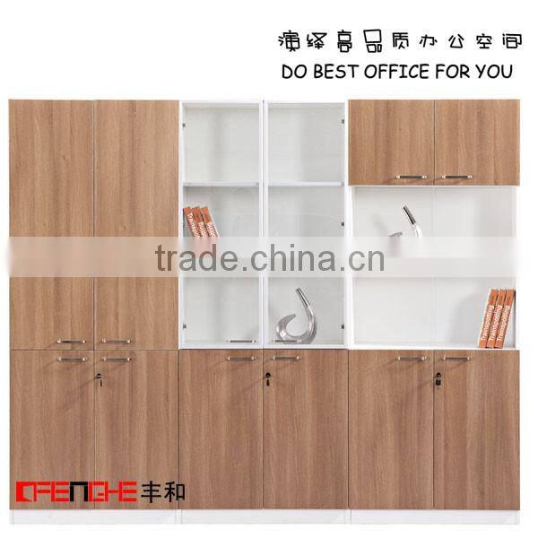 modern office furniture cheap office wooden file cabinet with safe inside