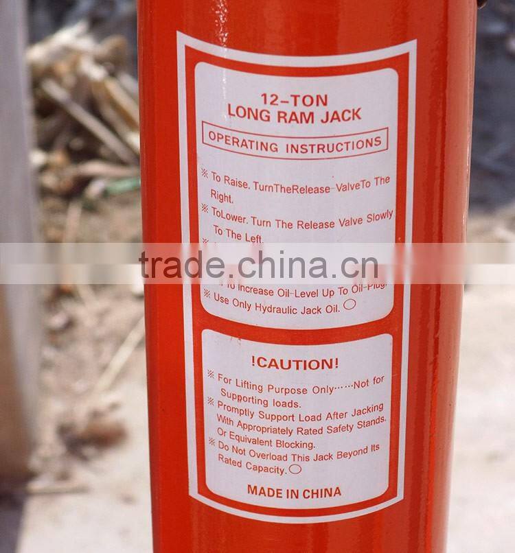 Stationary manual hydraulic jack engine hoist crane