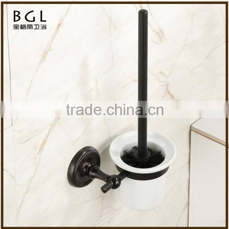 16050 American style wholesale high quality toilet brush holder zinc alloy bathroom accessories set