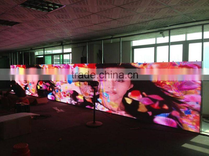 Indoor rental die-casting aluminium led display P6 indoor aluminum cabinet LED rental display