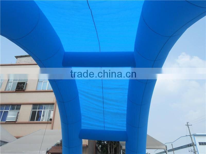 colourful custom printing outdoor advertising arch support