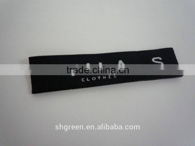 well-known nylon taffeta main woven patch