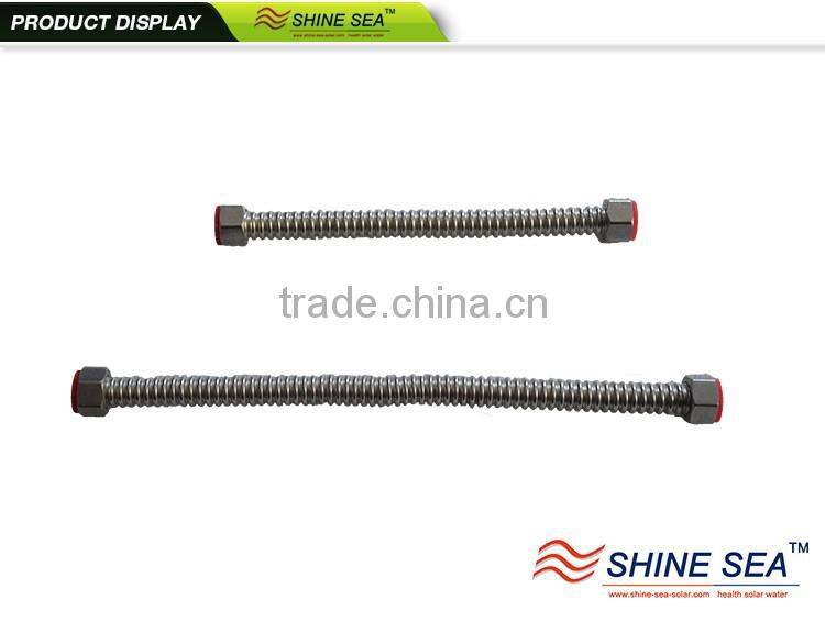 High quality accessories solar water heater flexible hose spare parts