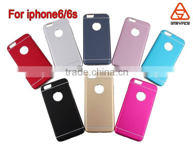 NEW Luxury Aluminum Ultra-thin Metal Case Back Cover for Iphone 6S Plus , for Iphone 6 Plus TPU Cover