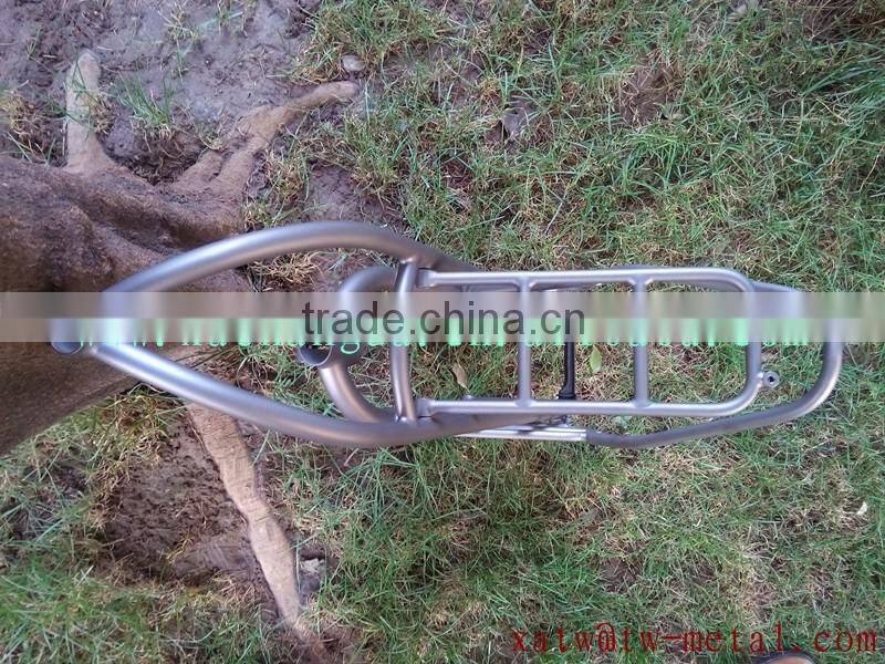 titanium truss fork with front rack titanium bicycle rack customize titanium truss fork