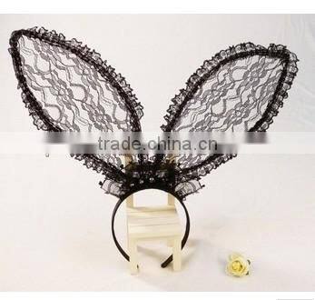 Black headband with owl for party supplies
