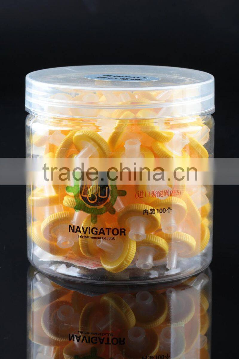 Medical syringe filters with high quality