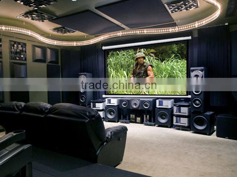 Top quality 120" inches Motorized Projection screen 16:9 Wide Screen Electric window Screen