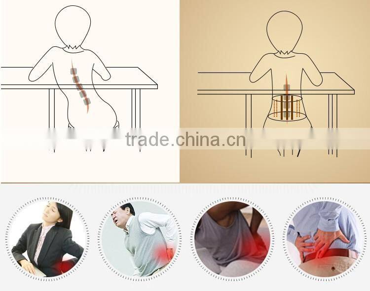 Back pain strap elastic lumbar spine support brace back support belt