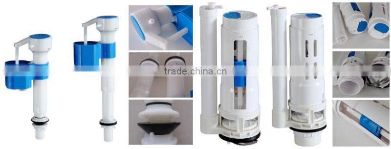 New Fashion Design Ceramic Toilet Tank Flush Valve Fittings