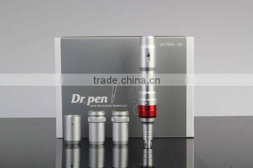 2016 New Korea derma pen rechargeable Dr.pen ULTIMA A6 Wireless Derma Pen with 2 battery