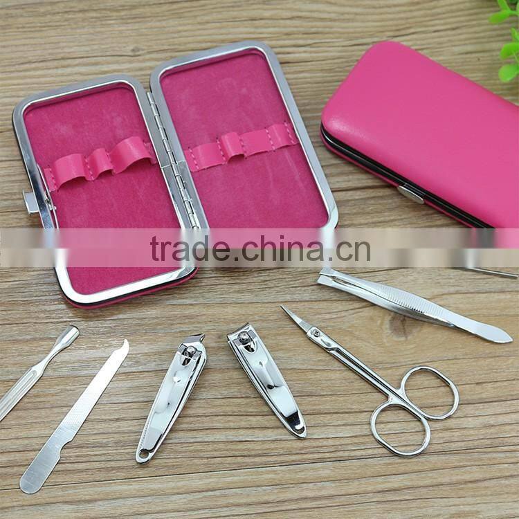 Bonvatt 7pcs manicure set for women wholesale smc gifts pedicure tool
