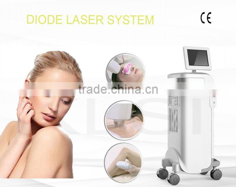 New arrival Germany Bars diode laser 808 hair remover feature for permanent hair removal