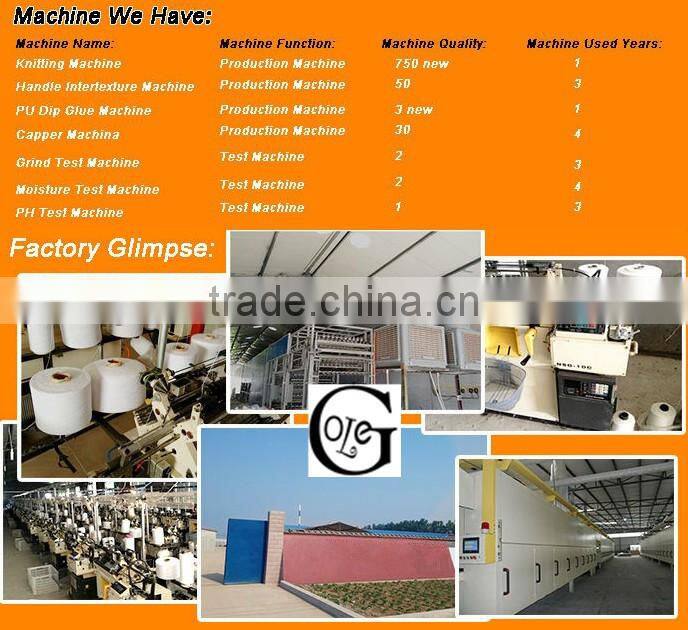 personnel protected gloves, hand-made nylon crochet gloves, made nylon crochet gloves