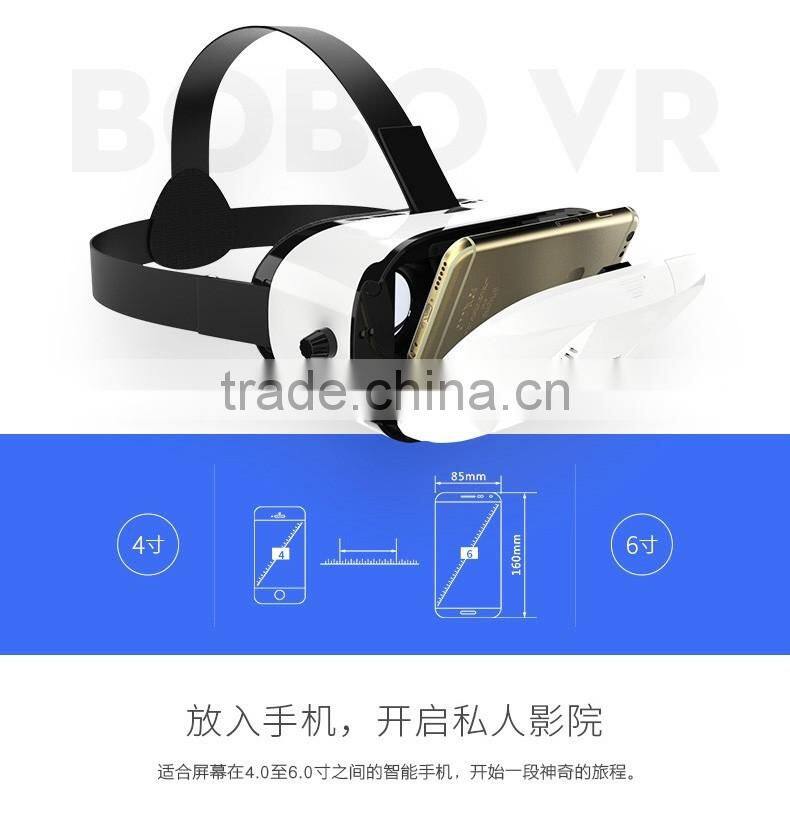 2016 Brand Origional Rock 3D VR Glass virtual reality helmet Gear Headset With Remote bluetooth joypad Game Controller