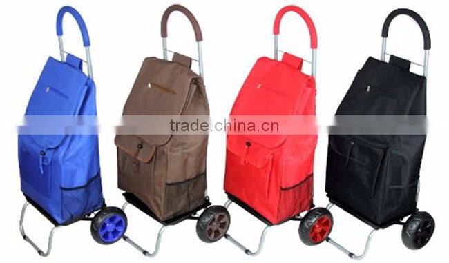 16 x 13 x 39 inches Polyester Folds in 1/2 shopping bag for trolley