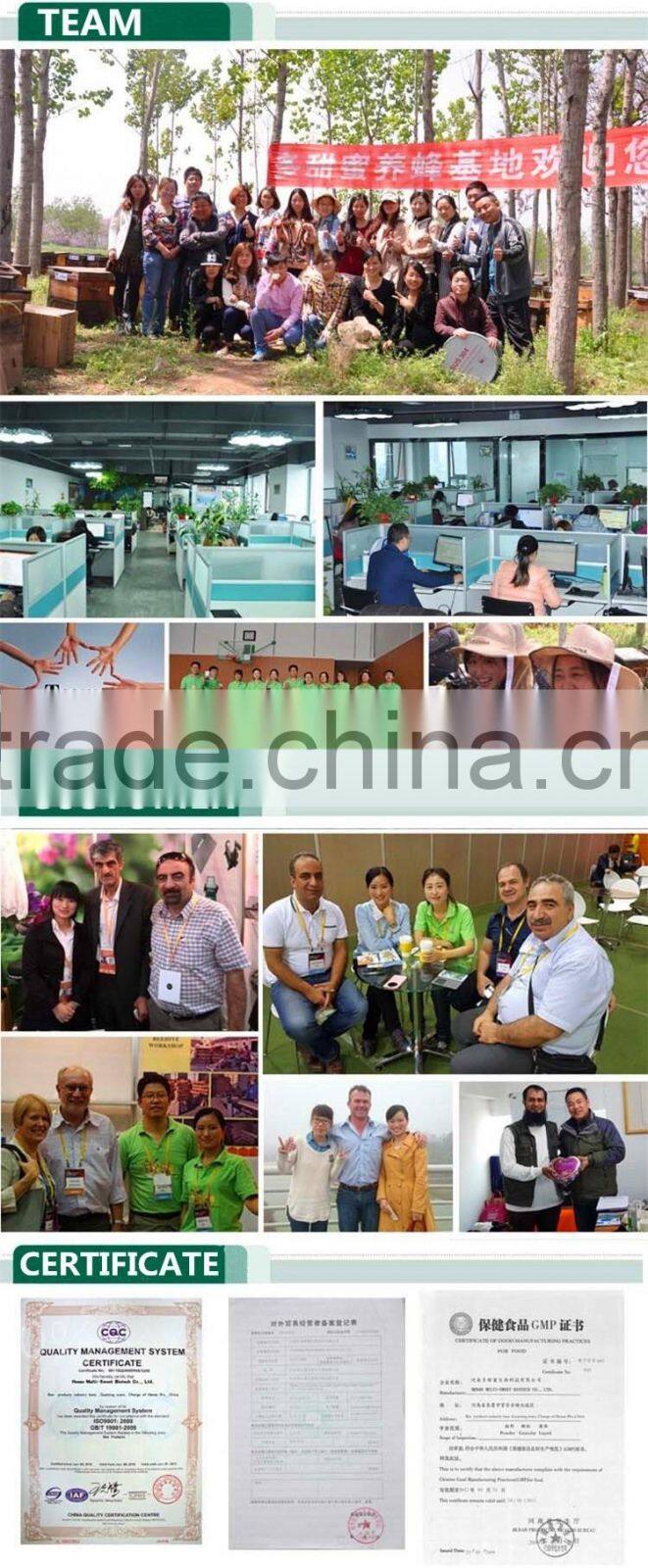 2017 hot sale beekeeping yellow plastic pollen trap collector