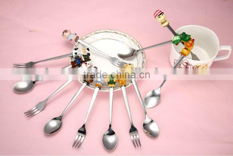 Handmade polyresin icecream spoon, flutter spoons