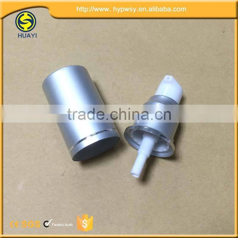 New design 20/410 perfume aluminum pump lotion