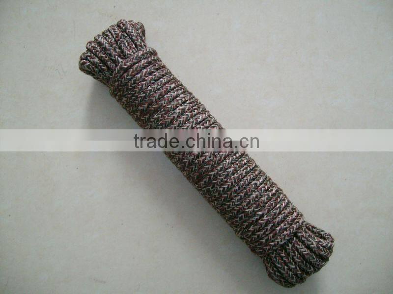 Camouflage Polypropylene Rope, Poly braided rope