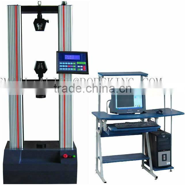 hydraulic tensile strength testing machine M:0086 15163879588 email:alice@ropeking.com