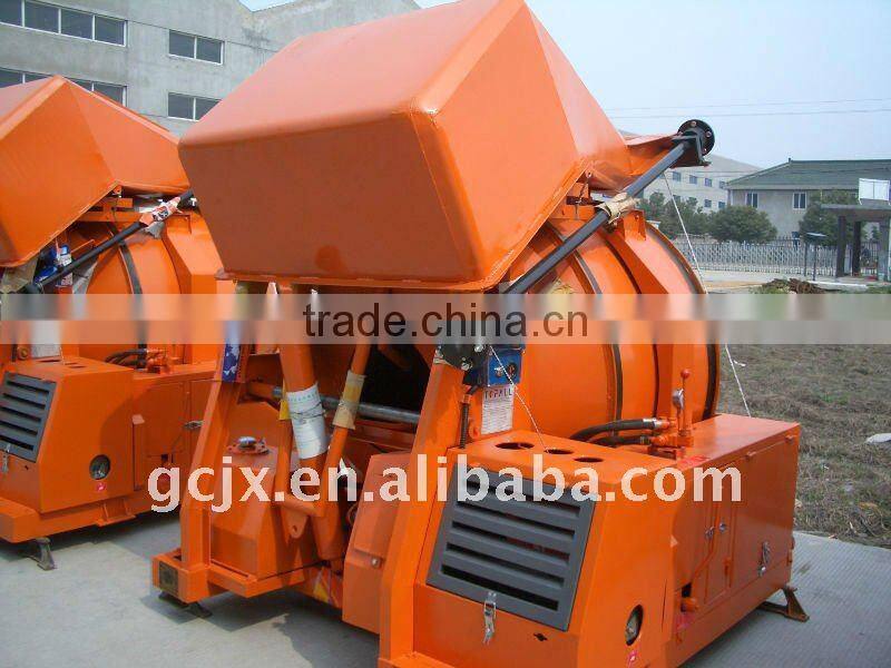 JZR350-H Diesel Concrete Mixer(Hydraulic lifting,CE)