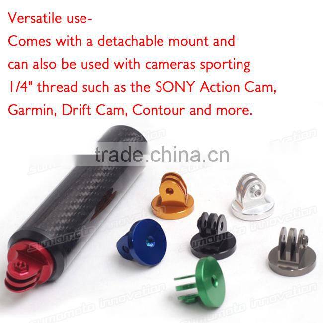 Carbon material GoPros float handgrip Go Pro grips