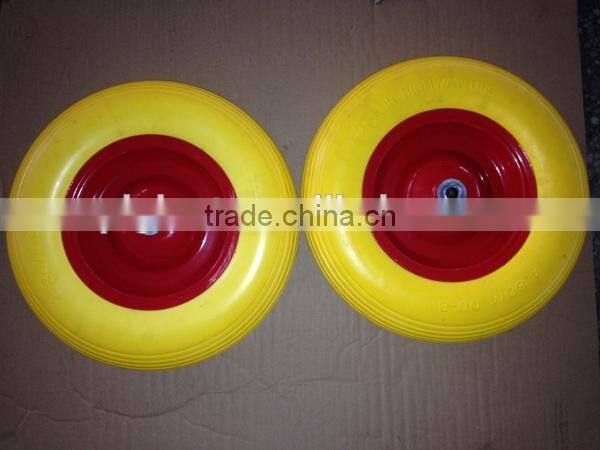 4.00-8 PU Flat Free Tire/Wheel (PU 1078)