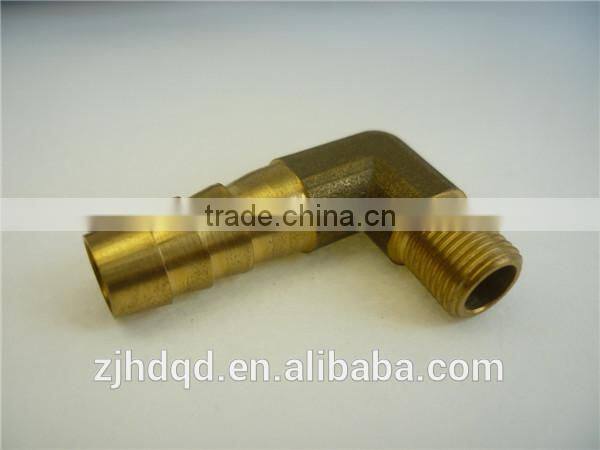 brass elbow type male hose fitting for pvc pu pipe