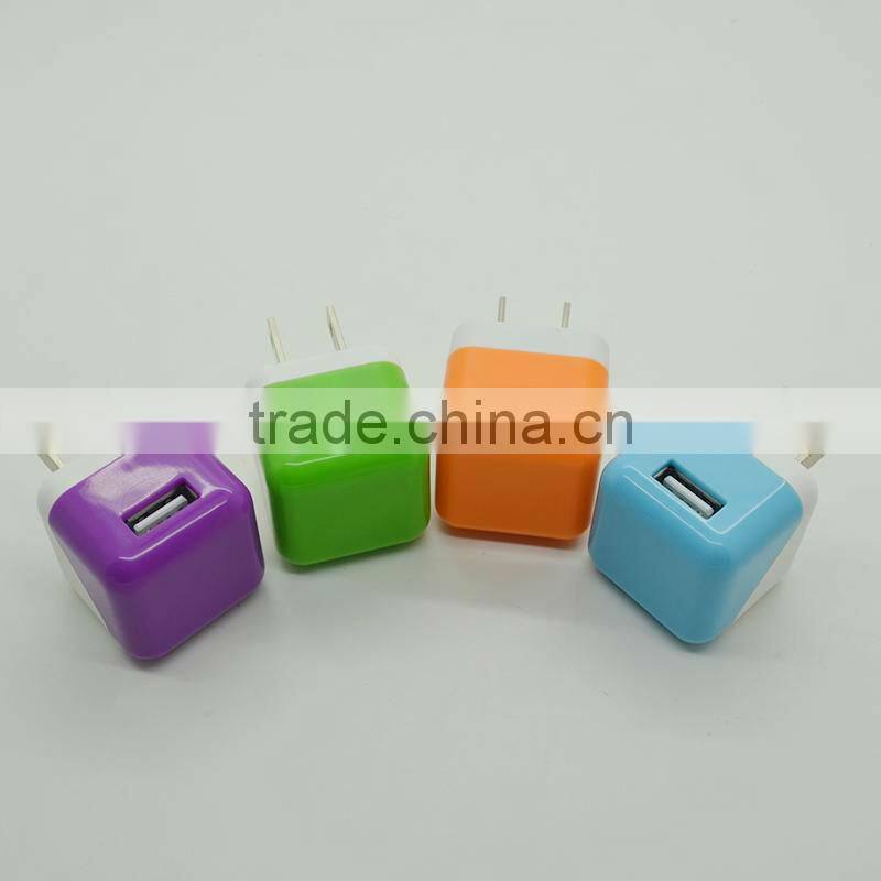 usb wall charger usb travel charger portable usb charger/universal travel adapter with usb charger 5V1A For SONY Apple Ipod Touc