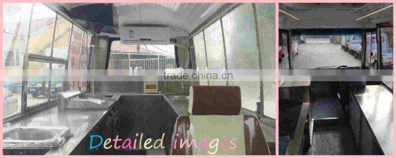 China wholesale market agents mobile trailer food bus for sale