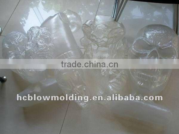 Halloween resin skull head